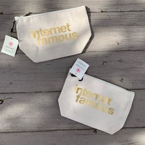 NWT Dogeared Pouch - Internet Famous